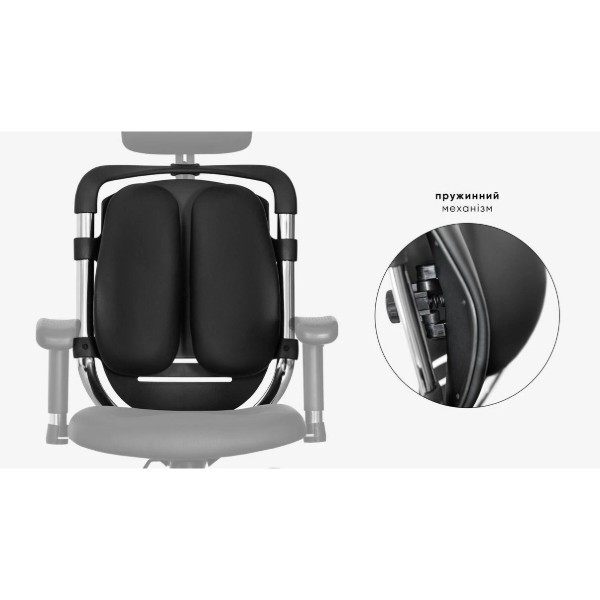 Фото - Кресло офисное Mealux Mentor Duo Black (Y-550 KB Duo)